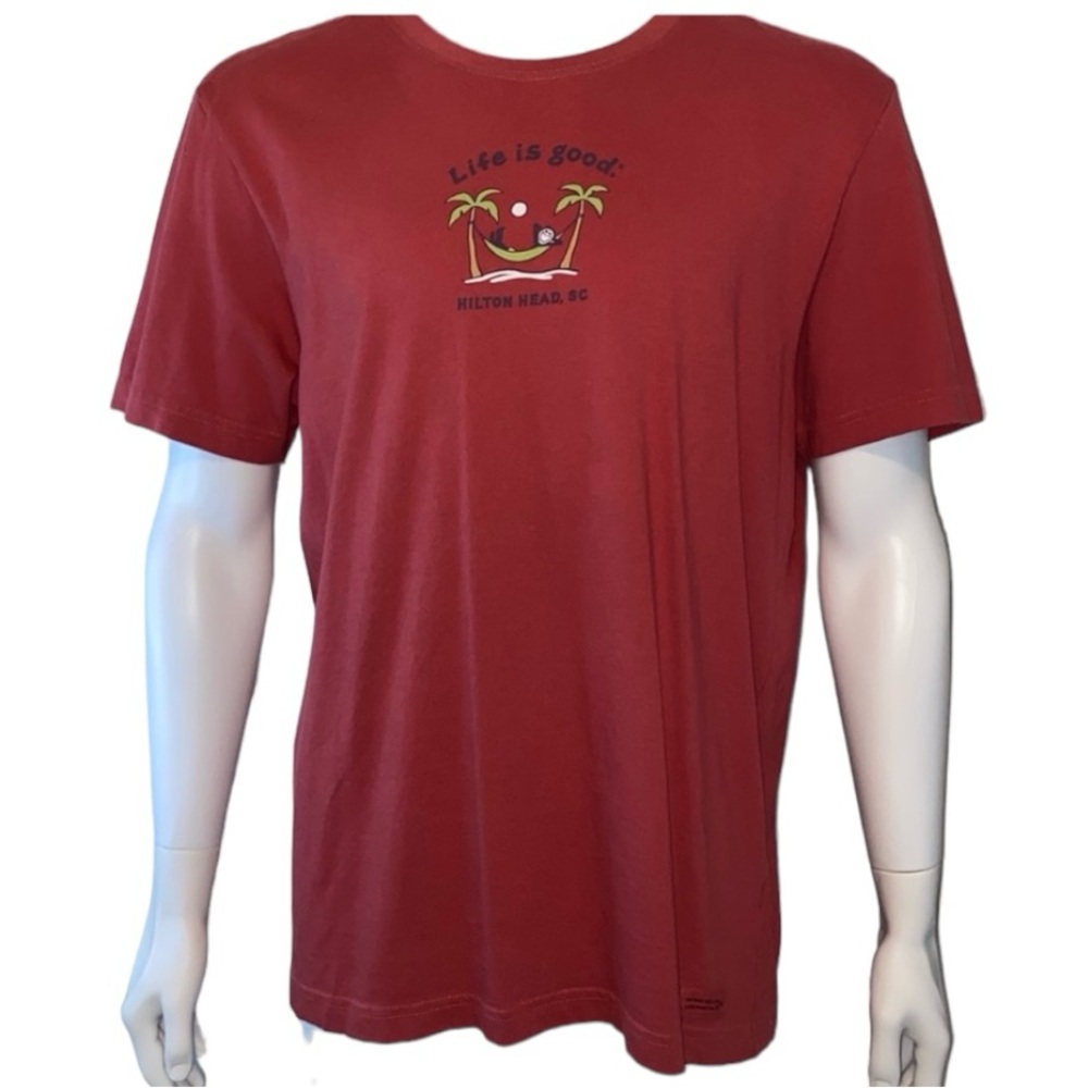 Life Is Good Hilton Head Tee Shirt